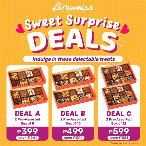 Branches of Brownies Unlimited in Las Pinas City, Metro Manila.